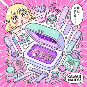 Kit de Uñas Postizas Infantil – Diversión y Creatividad Para Pequeñas Artistas